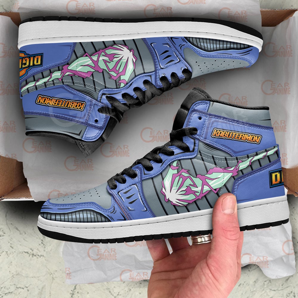 Kabuterimon Skill JD1s Sneakers Digimon Anime Shoes For Fans, Air Jordan Hightop