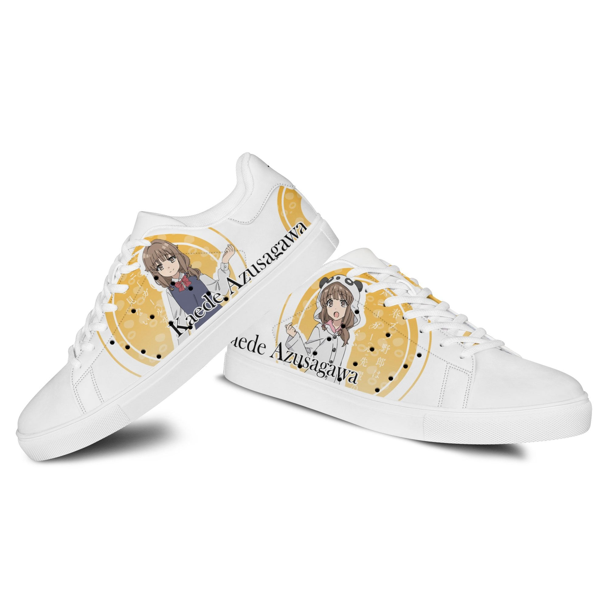 Kaede Azusagawa Skate Sneakers Custom Anime Bunny Girl Senpai Shoes