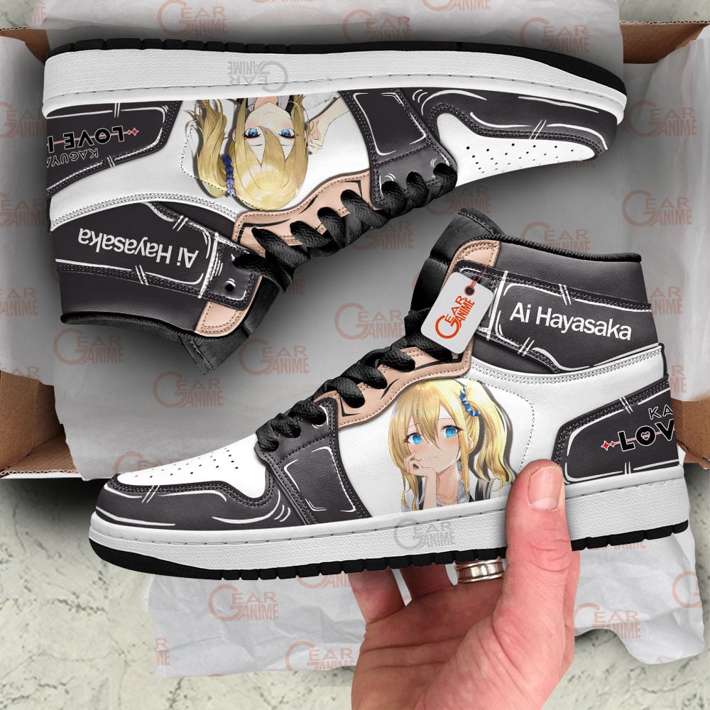 Kaguya-sama Love is War Ai Hayasaka Anime Shoes, Air Jordan Hightop