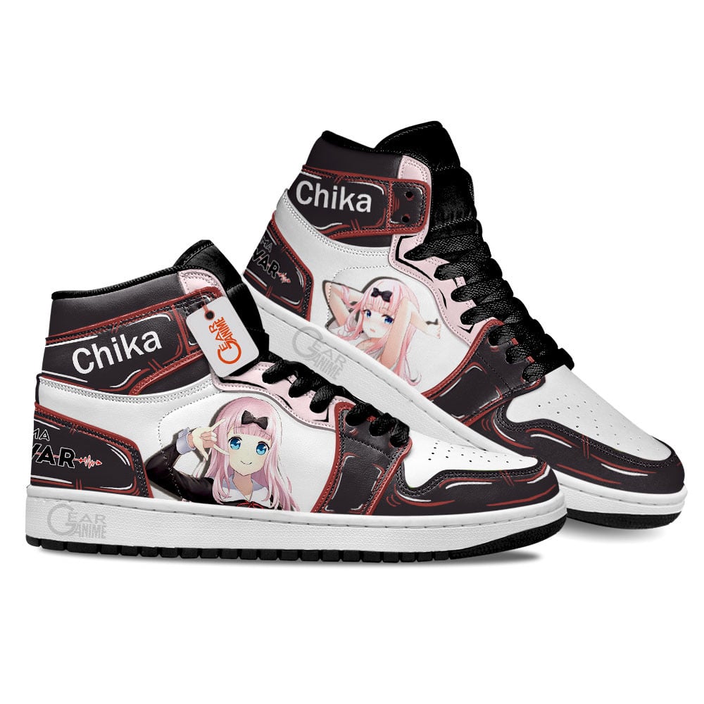 Kaguya-sama Love is War Chika Fujiwara Anime Shoes, Air Jordan Hightop