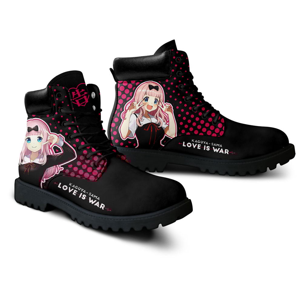 Kaguya-sama Love is War Chika Fujiwara Boots Anime Custom Shoes
