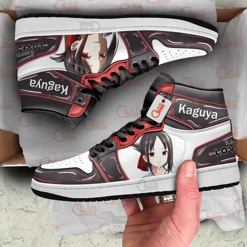 Kaguya-sama Love is War Kaguya Shinomiya Anime Shoes, Air Jordan Hightop