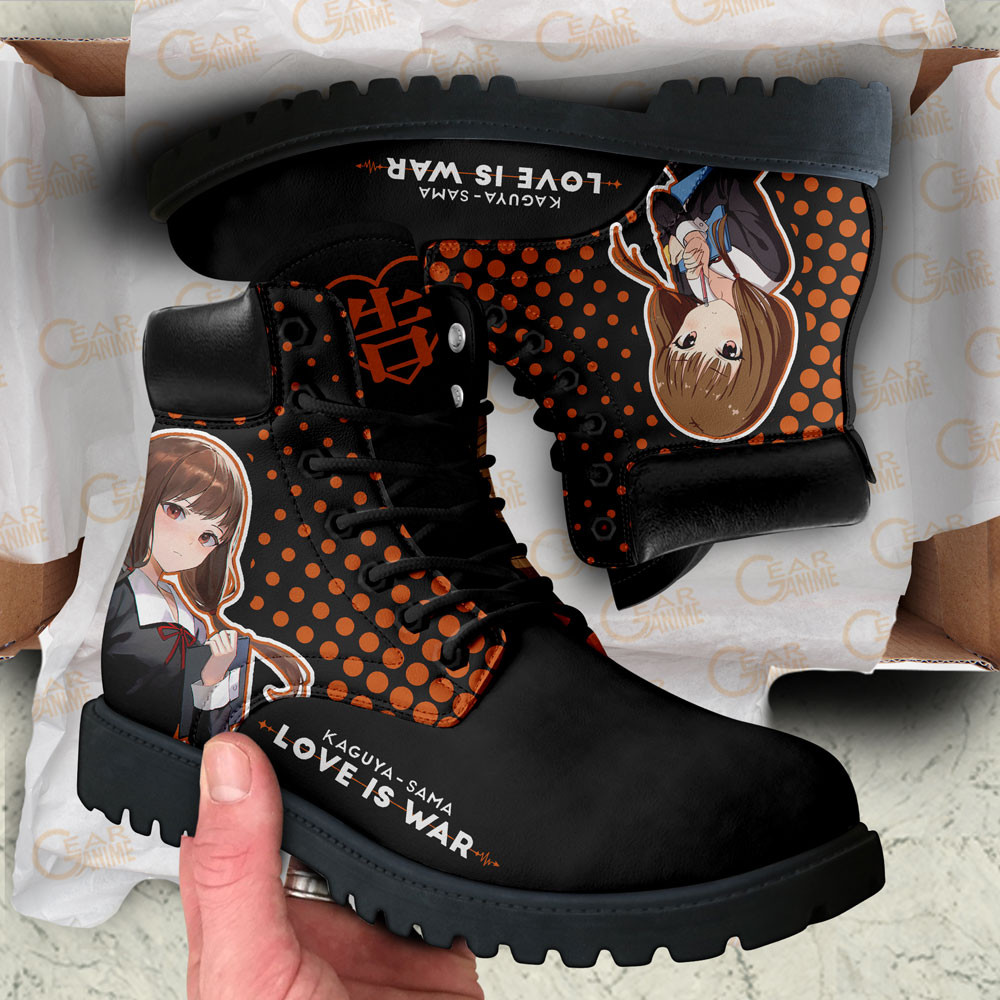 Kaguya-sama Love is War Miko Iino Boots Anime Custom Shoes