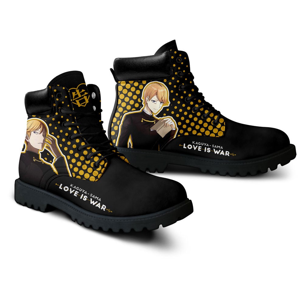 Kaguya-sama Love is War Miyuki Shirogane Boots Anime Custom Shoes