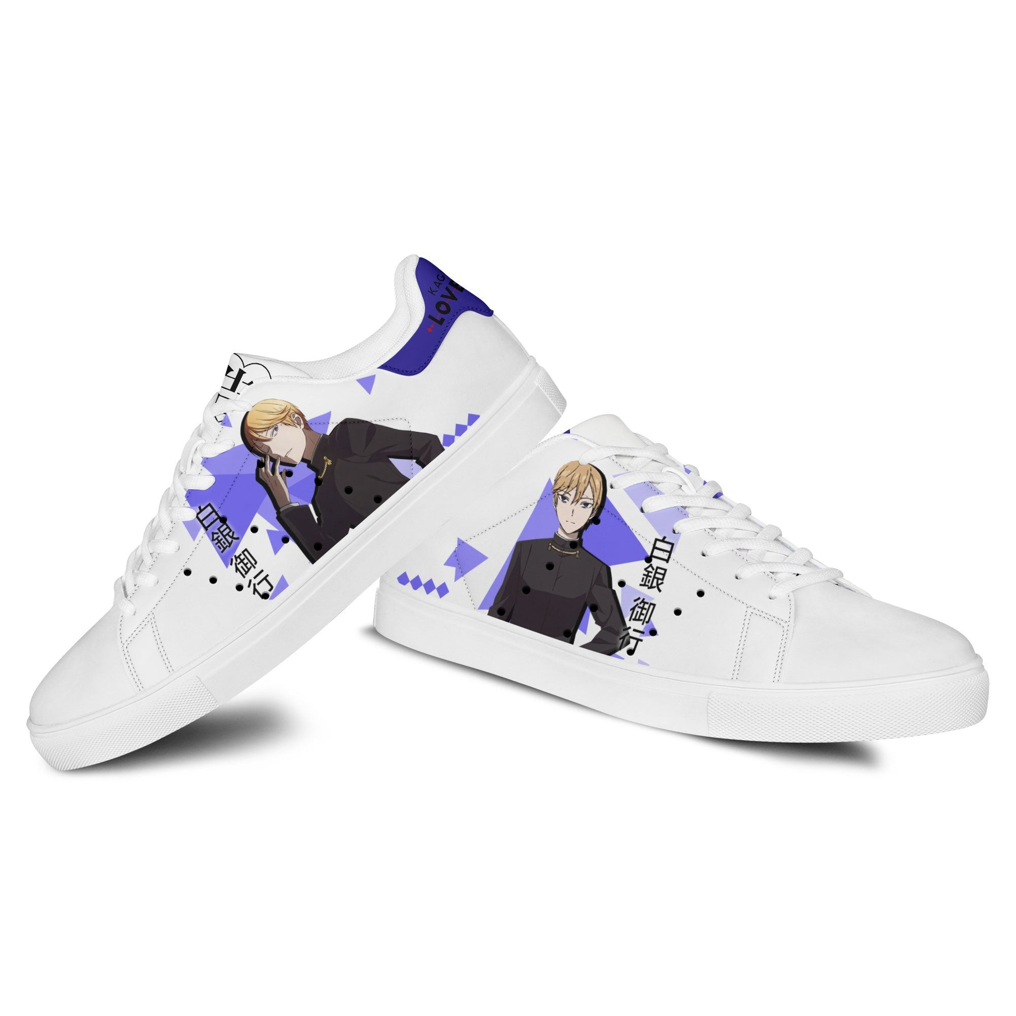 Kaguya-sama Love Is War Miyuki Shirogane Skate Sneakers Custom Anime Shoes