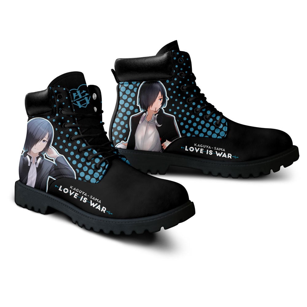Kaguya-sama Love is War Yu Ishigami Boots Anime Custom Shoes