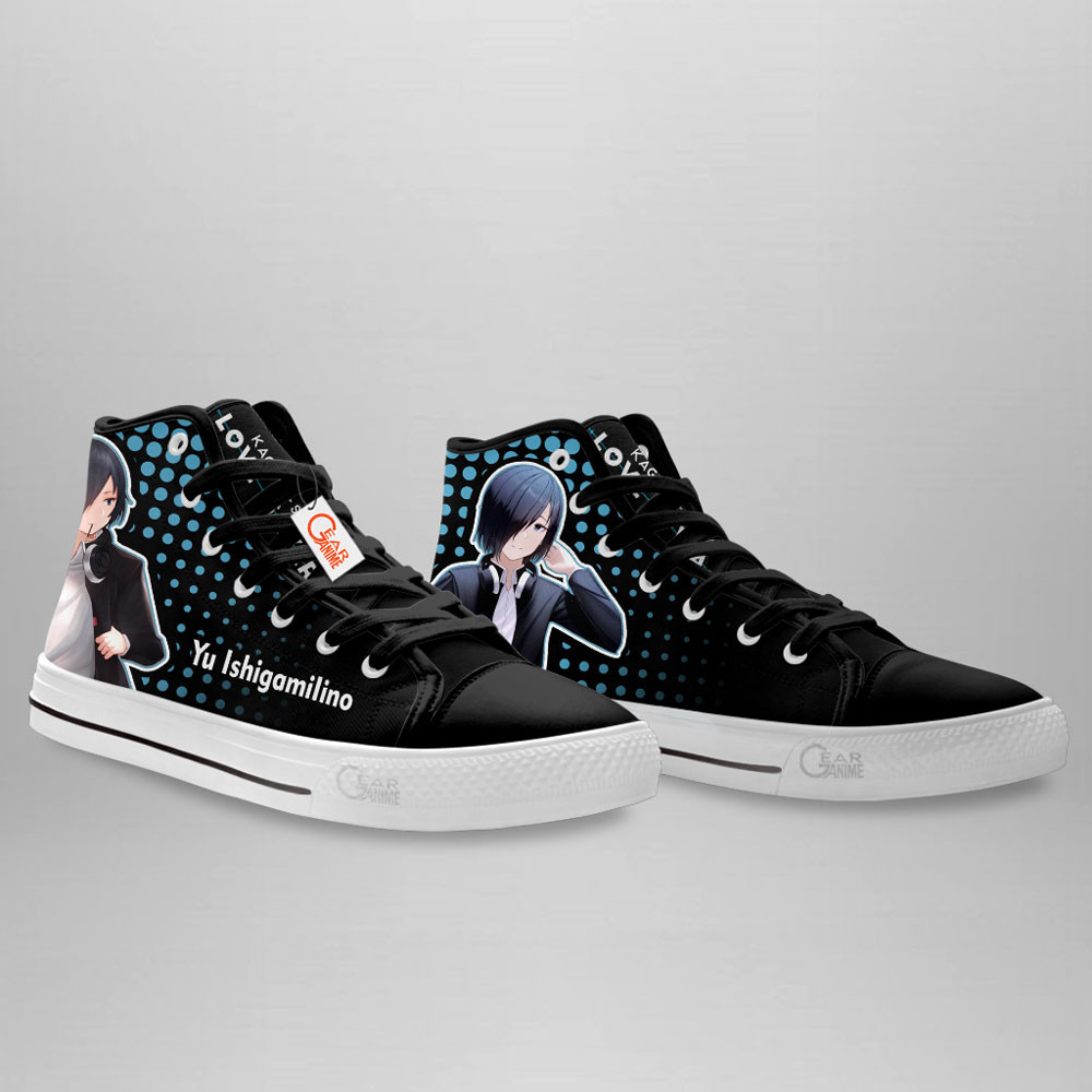 Kaguya-sama Yu Ishigami Anime Custom High Top Shoes