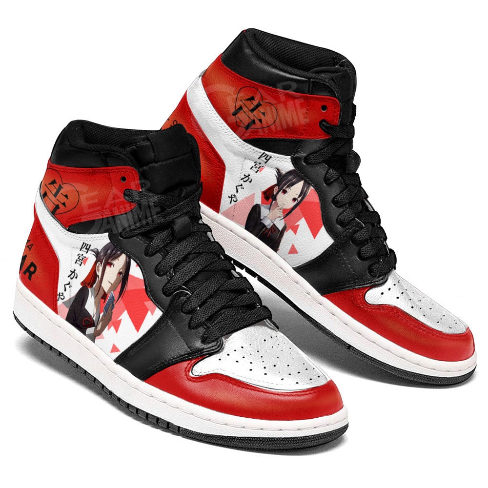 Kaguya Shinomiya JD1s Sneakers Kaguya-sama Love is War Anime Shoes, Air Jordan Hightop