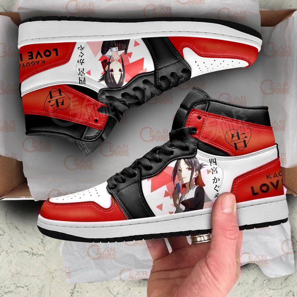 Kaguya Shinomiya JD1s Sneakers Kaguya-sama Love is War Anime Shoes, Air Jordan Hightop