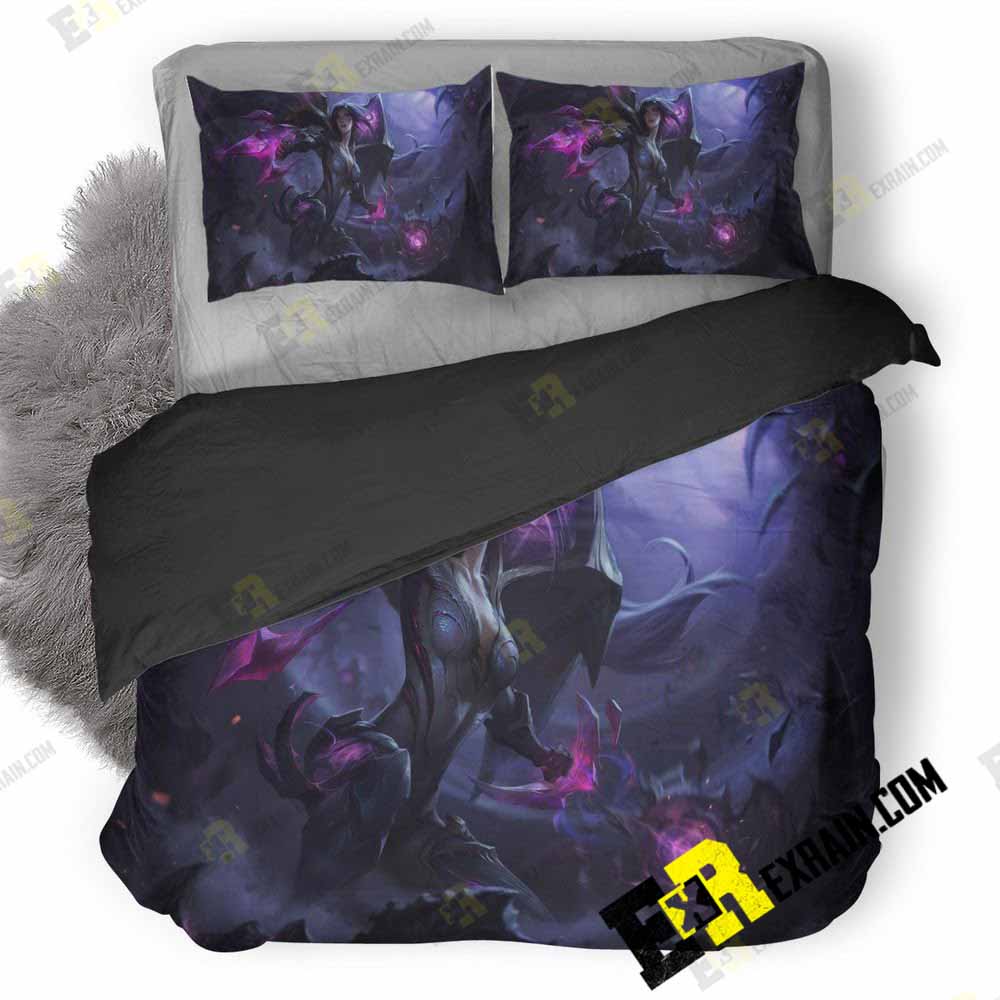 Kai Sa Default Skin Splash Art Yh 3D Customized Duvet Cover Bedding Set