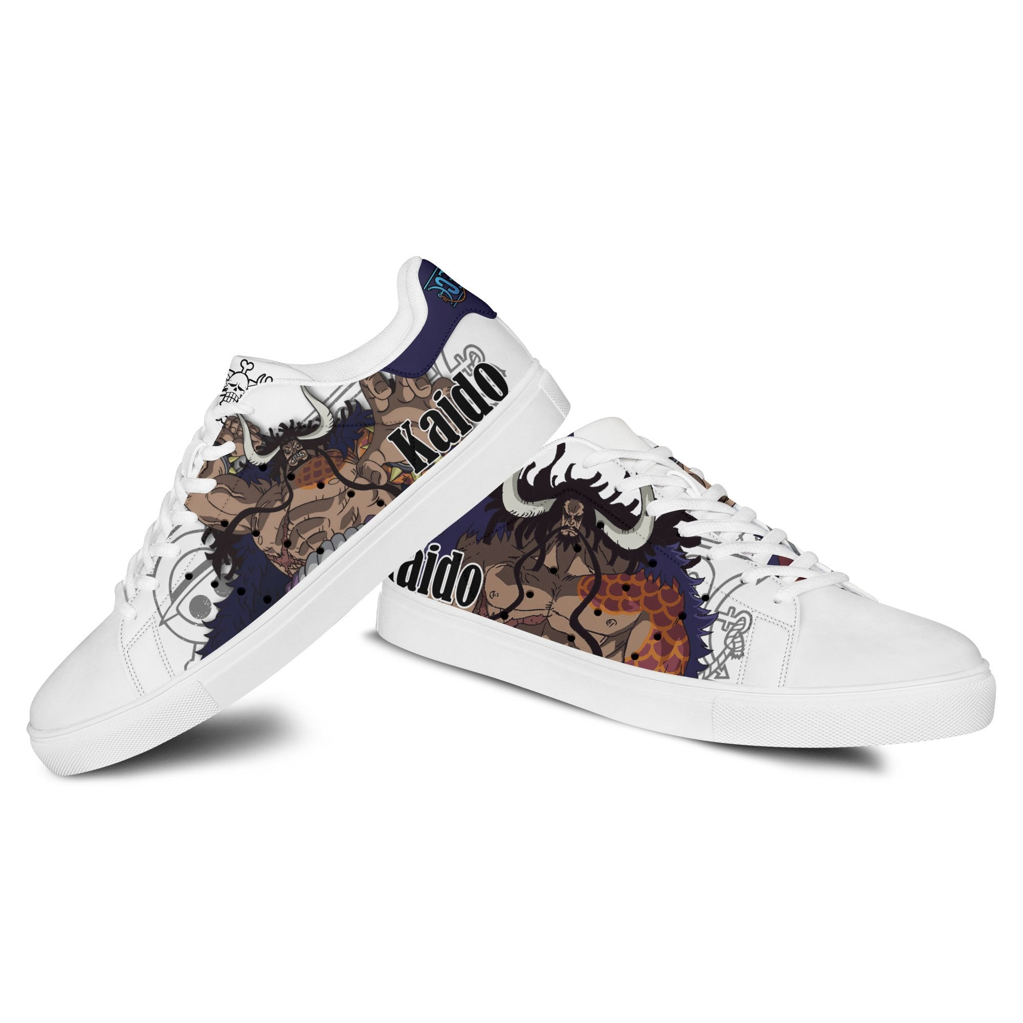 Kaido Skate Sneakers Custom Anime One Piece Shoes