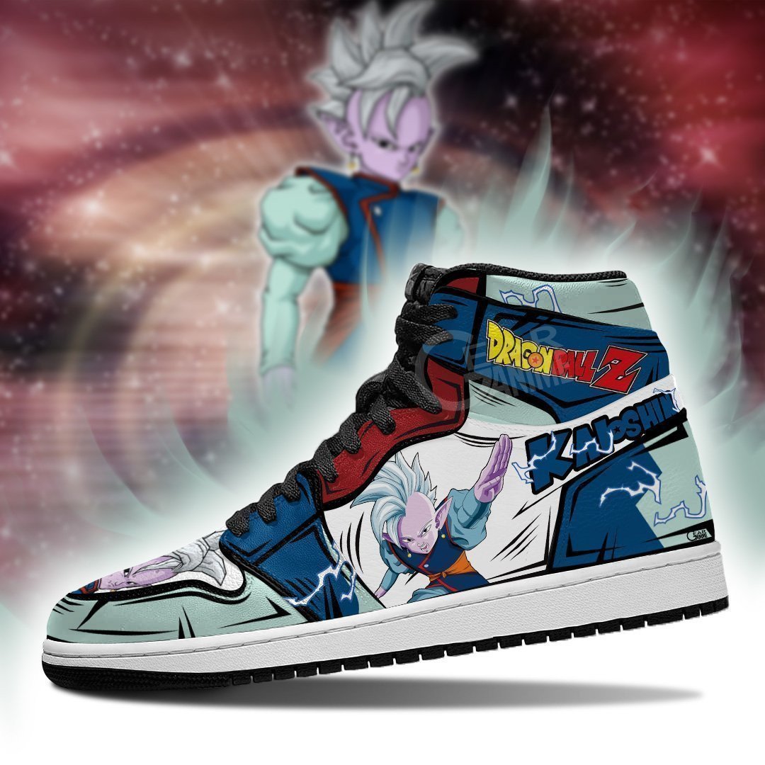 Kaioshin JD1s Sneakers Anime Dragon Ball Shoes, Air Jordan Hightop