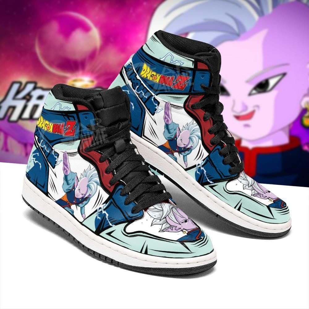 Kaioshin JD1s Sneakers Anime Dragon Ball Shoes, Air Jordan Hightop