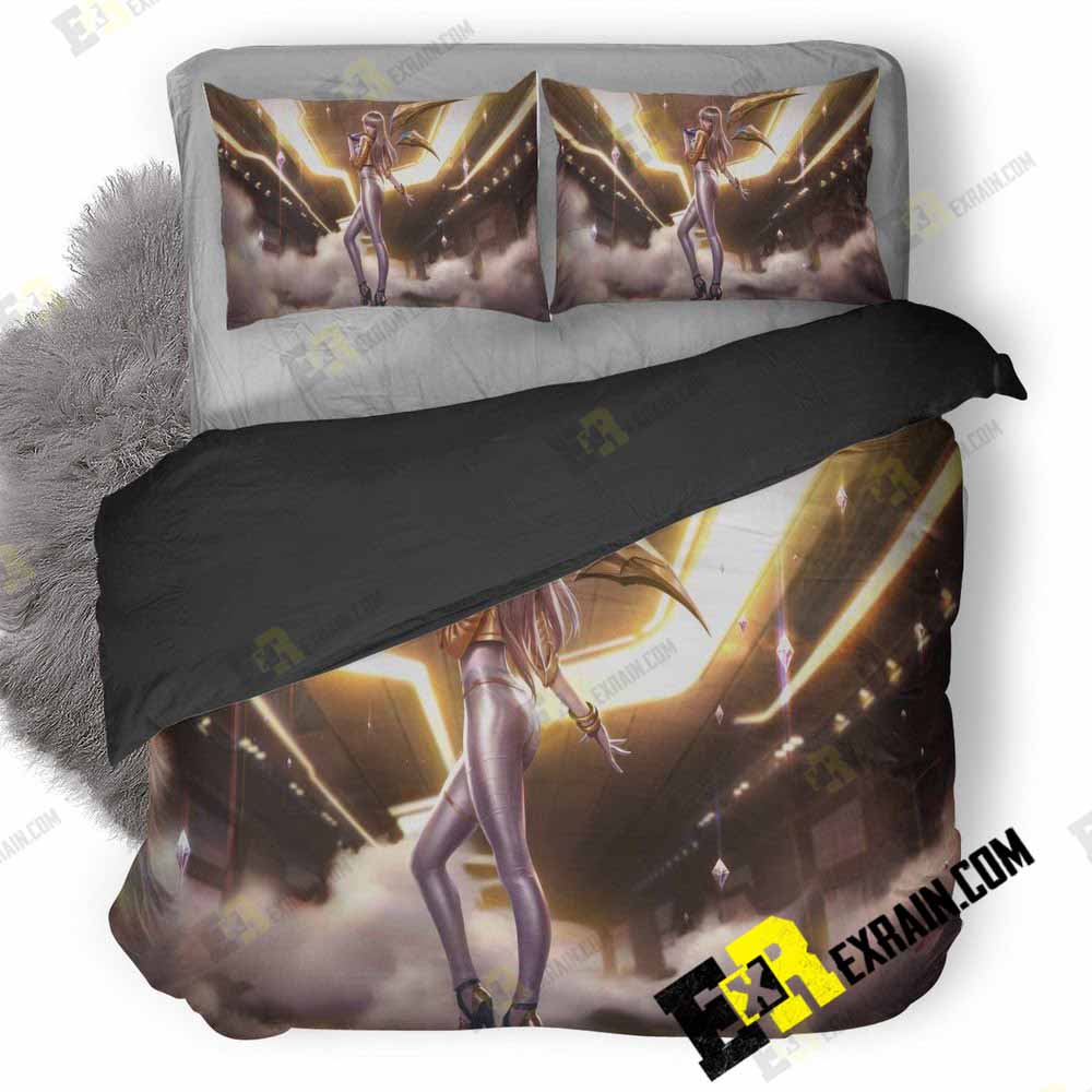 Kaisa League Of Legends Li 3D Customized Duvet Cover Bedding Set