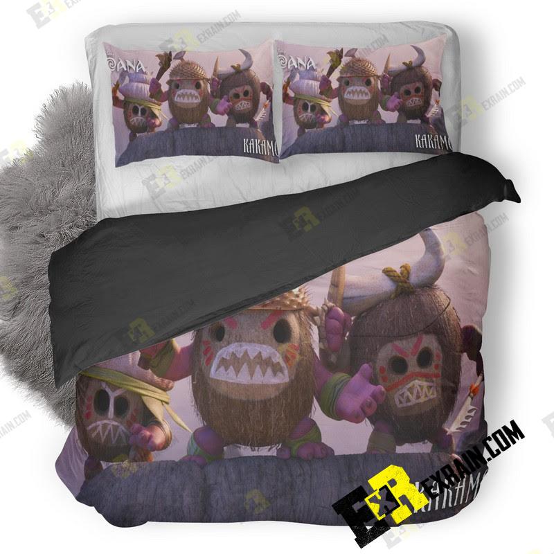 Kakamo Moana Qu 3D Customized Duvet Cover Bedding Set