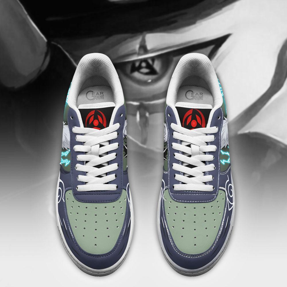 Kakashi Air Sneakers Lightning Jutsu Custom Anime Shoes