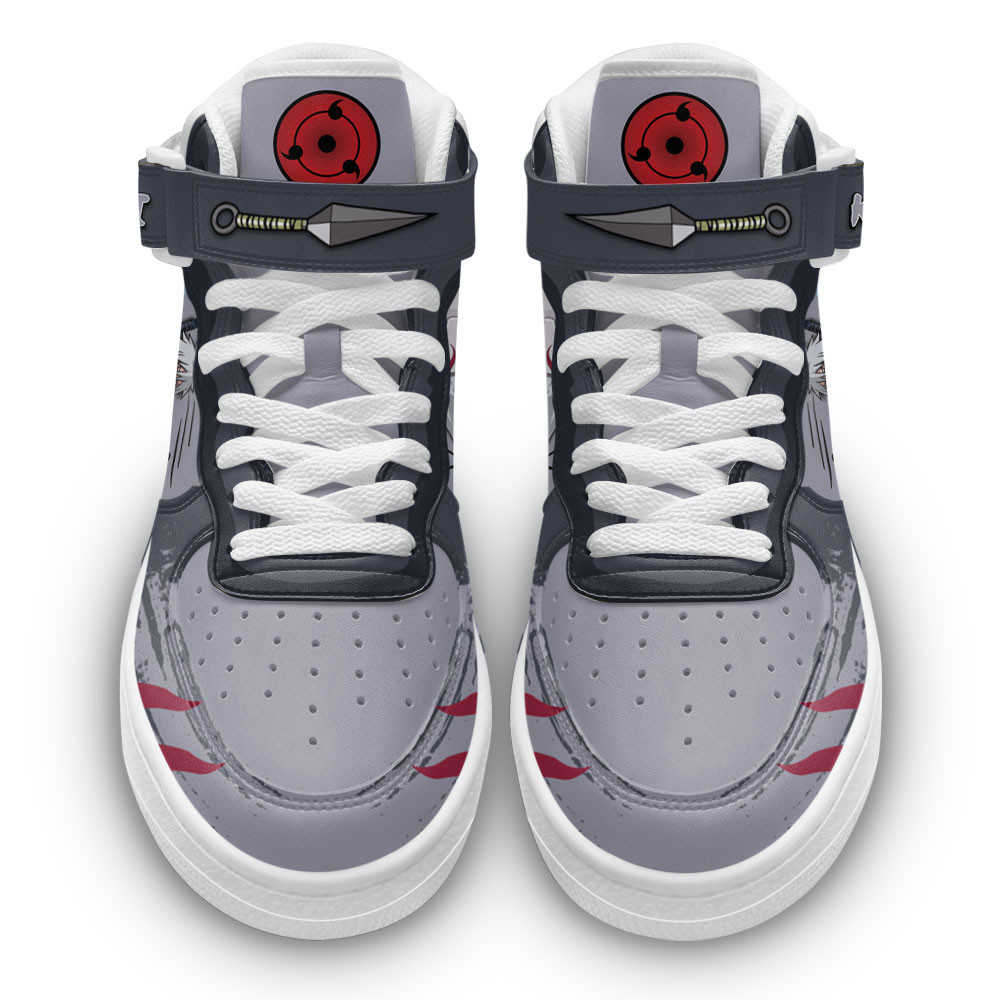 Kakashi Anbu Sneakers Air Mid Custom Anime Shoes