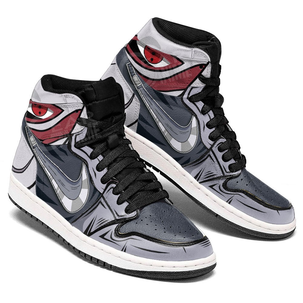 Kakashi Hatake Anbu JD1s Sneakers Naruto Anime Shoes, Air Jordan Hightop