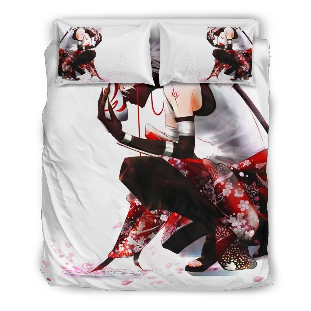 Kakashi Hatake Anime Duvet Cover Bedding Set