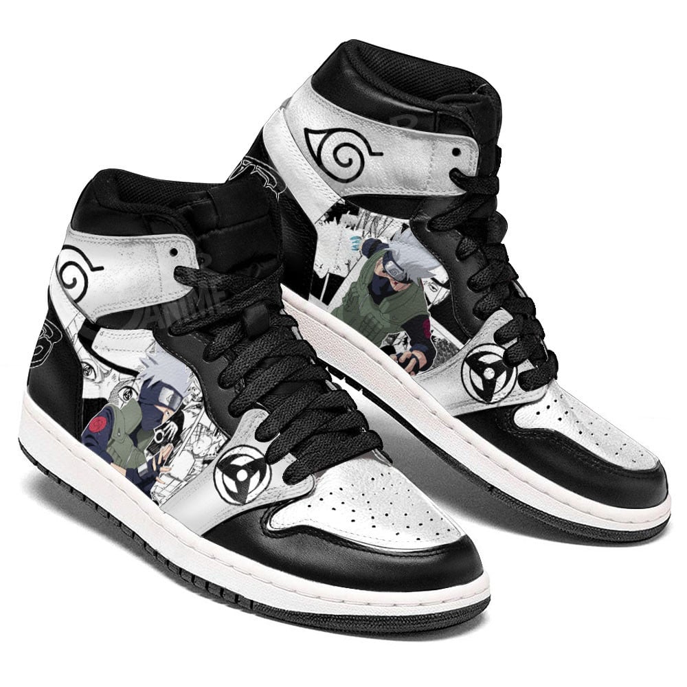 Kakashi Hatake JD1s Sneakers Anime Shoes Mix Manga, Air Jordan Hightop