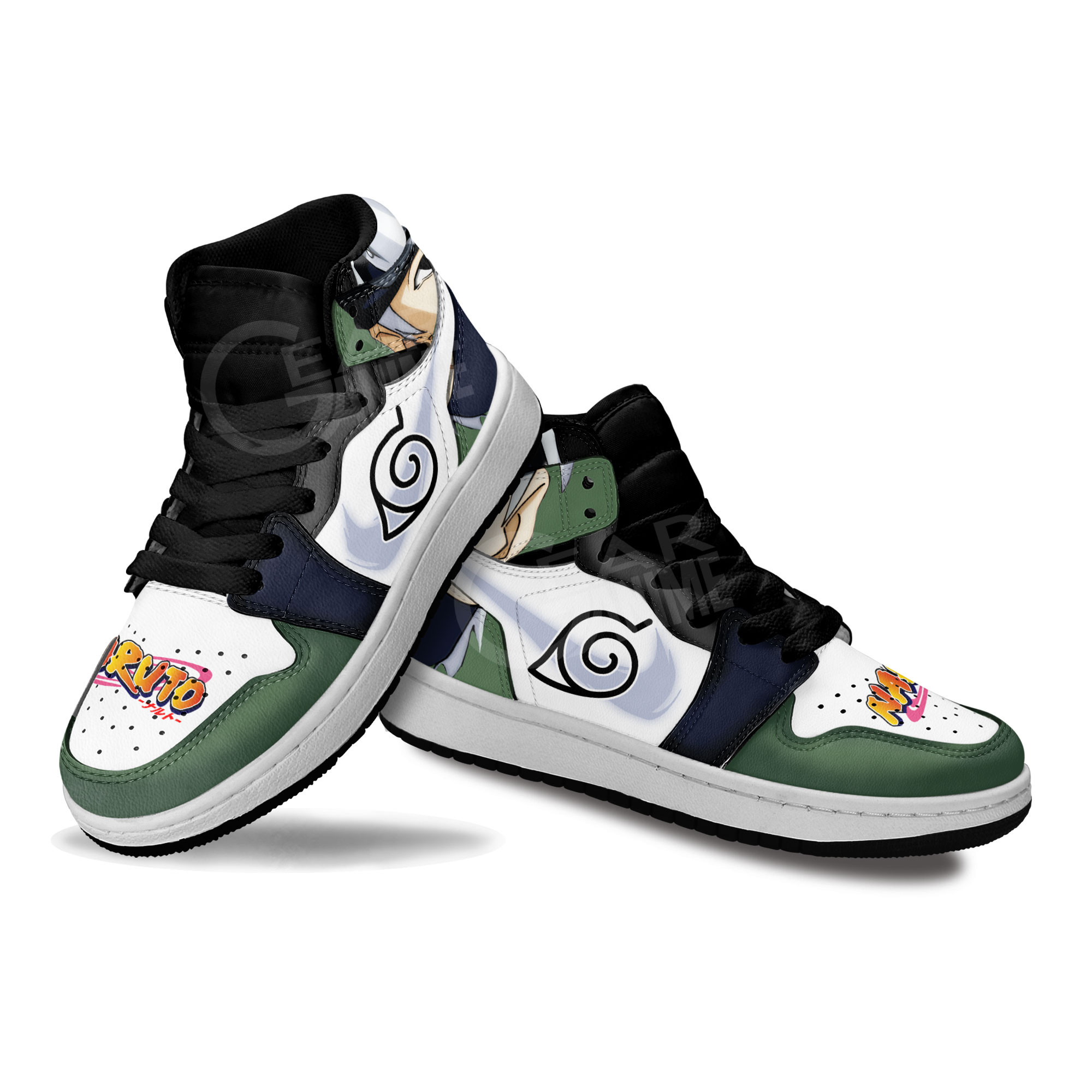 Kakashi Hatake Kids Sneakers NRT Anime Kids Shoes