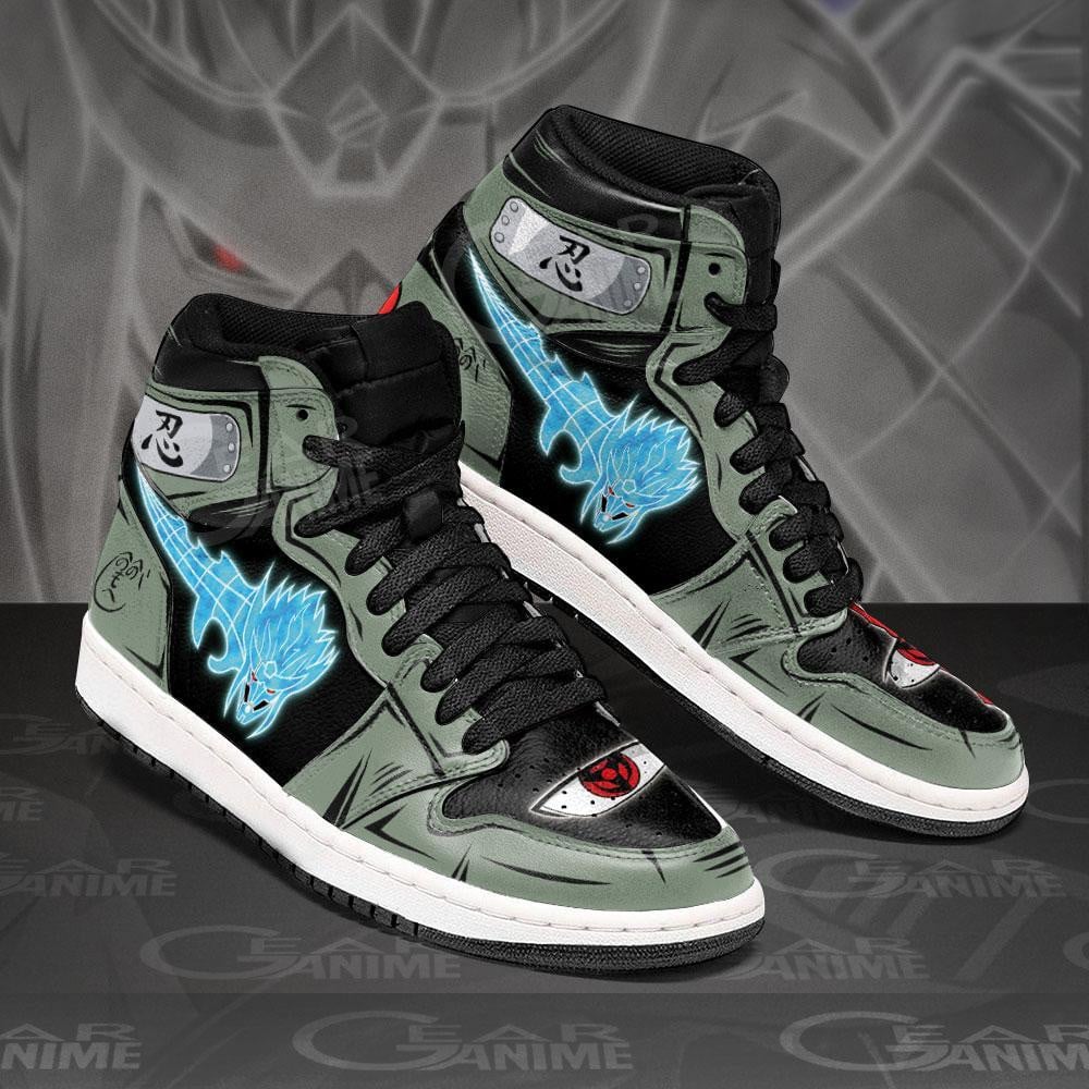 Kakashi Susanoo JD1s Sneakers Anime Shoes, Air Jordan Hightop