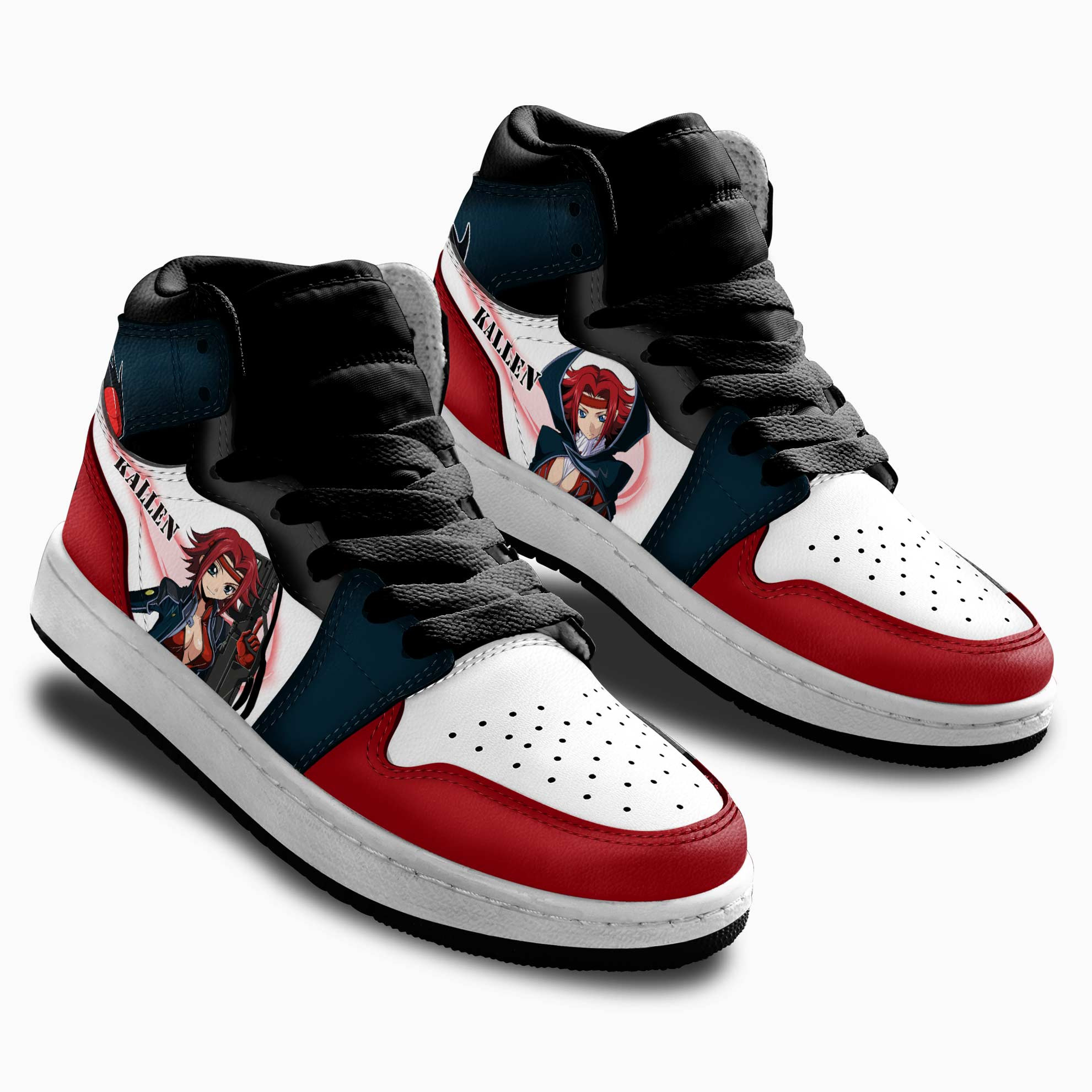 Kallen Stadtfeld Kids Sneakers Code Geass Anime Shoes For Kids