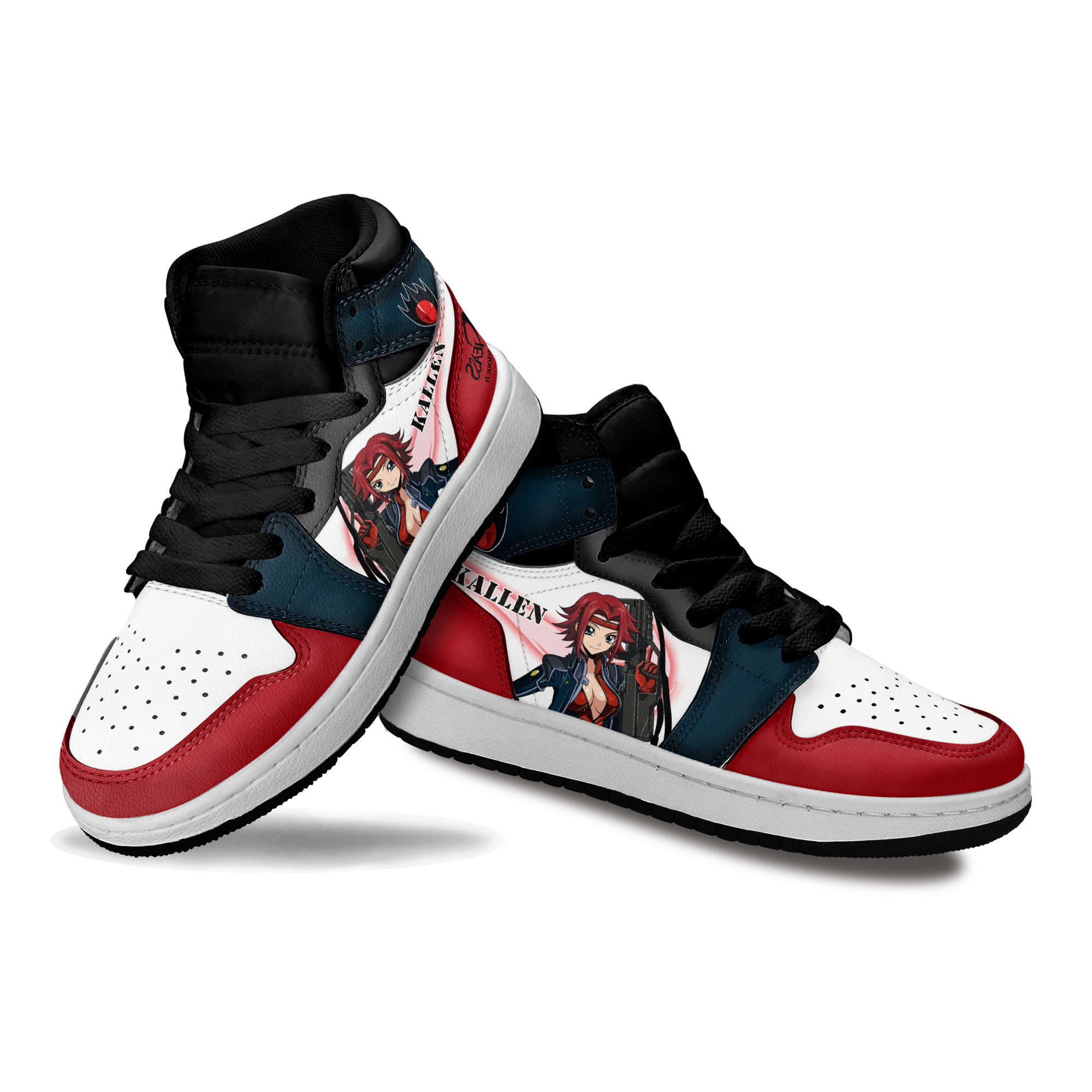 Kallen Stadtfeld Kids Sneakers Code Geass Anime Shoes For Kids