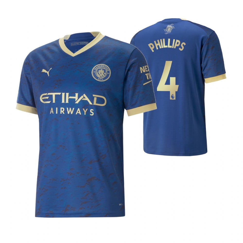 Kalvin Phillips 4 Manchester City 2023 Chinese New Year Graphic Jersey – Royal