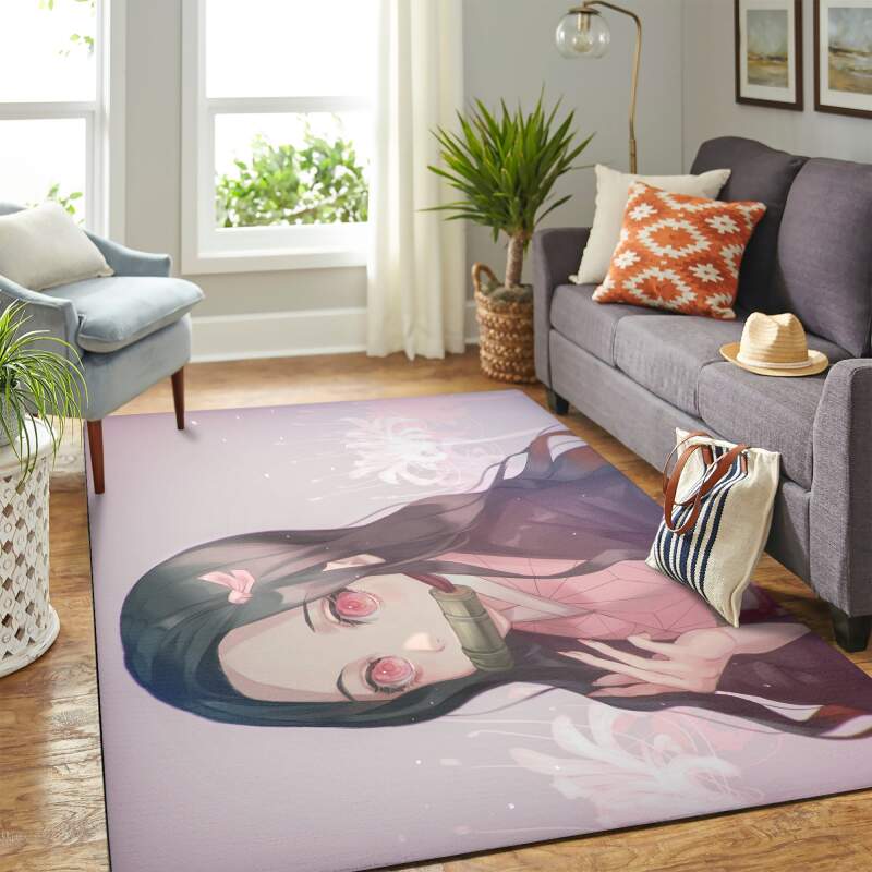 Kamado.nezuko.demon Slayer Art Carpet Floor Area Rectangle Rug