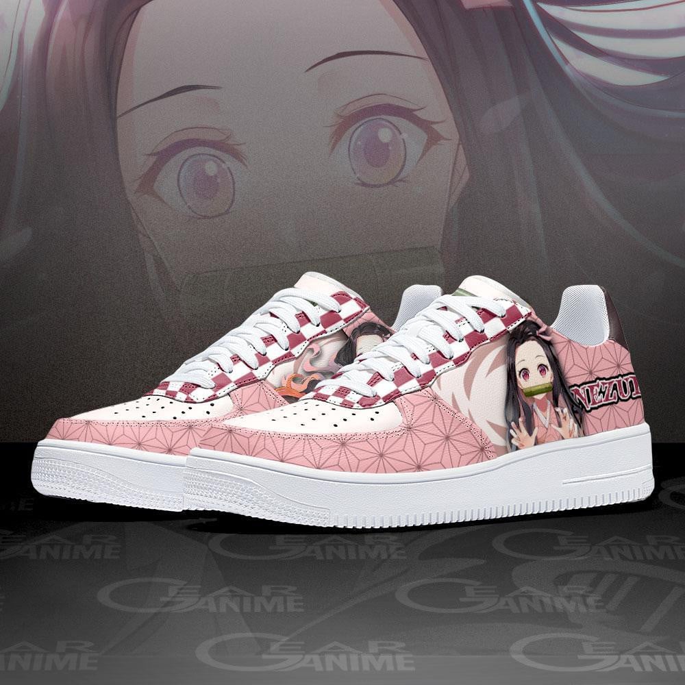 Kamado Nezuko Air Sneakers Custom Anime Demon Slayer Shoes