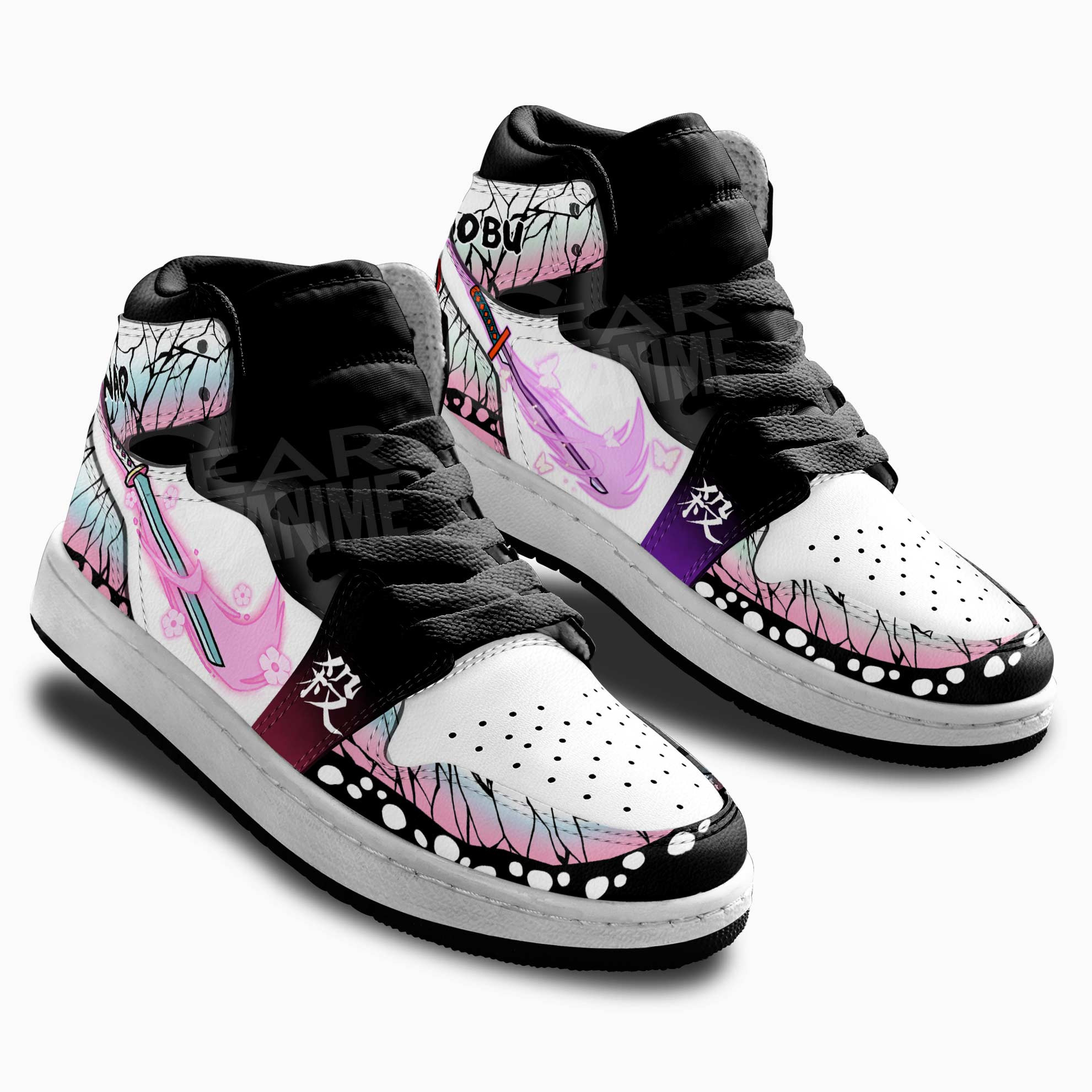 Kanao and Shinobu Kids Sneakers Demon Slayer Anime Shoes For Kids