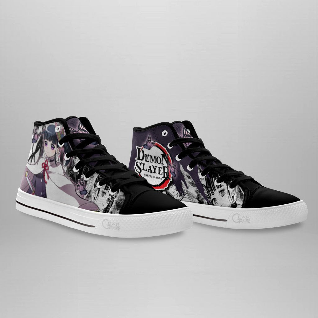 Kanao High Top Shoes Custom Anime Demon Slayer Sneakers
