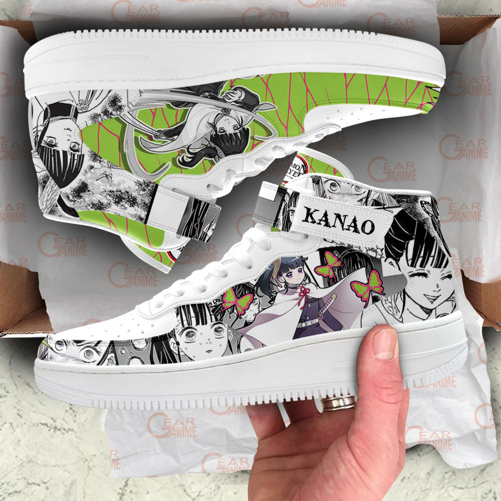 Kanao Sneakers Air Mid Demon Slayer Anime Shoes Mix Manga