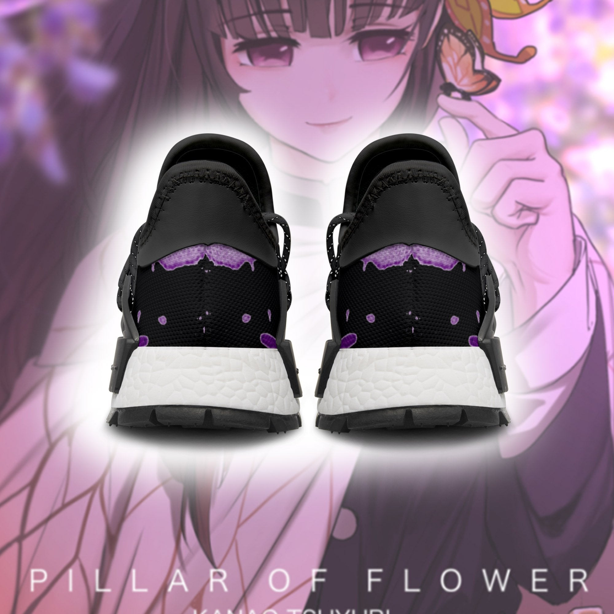 Kanao Tsuyuri Shoes Demon Slayer Anime Sneakers, NMD Shoes