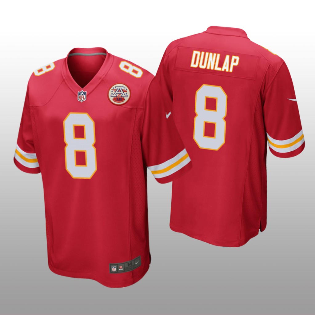 Kansas City Chiefs Carlos Dunlap Red Jersey Game - Men's