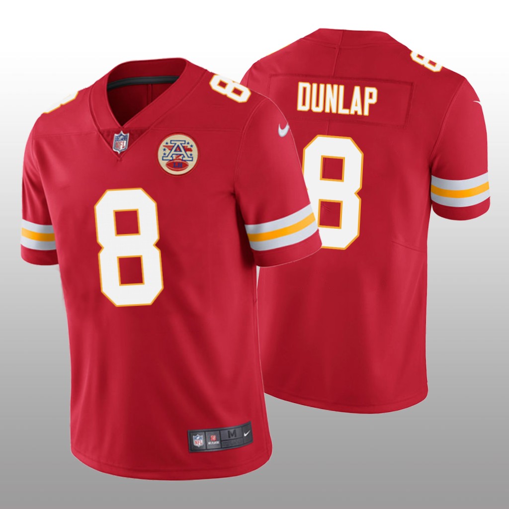 Kansas City Chiefs Carlos Dunlap Red Jersey Vapor Limited Vapor Limited - Men's