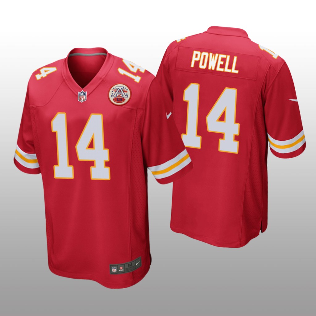 Kansas City Chiefs Cornell Powell Red Jersey Game - Men's