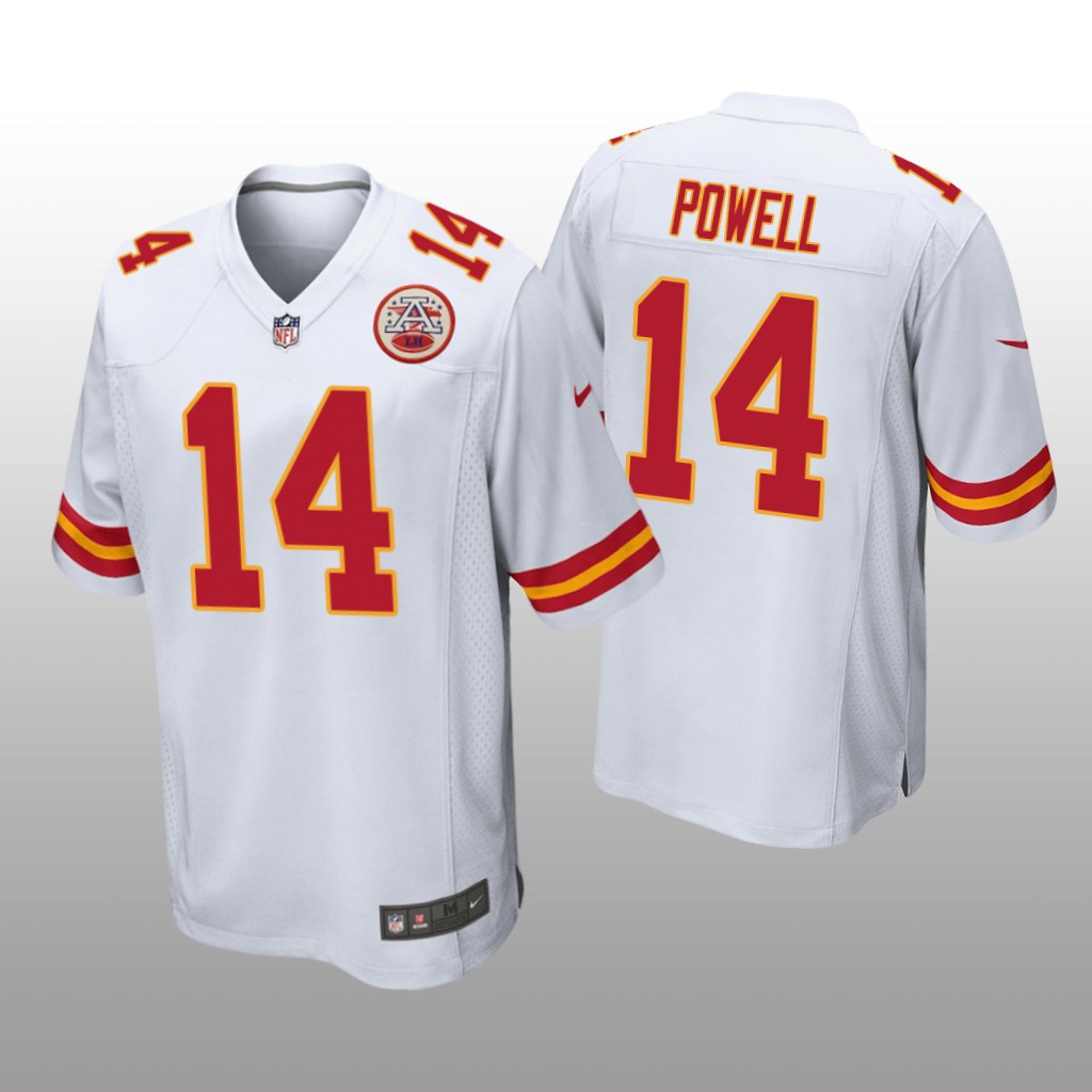 Kansas City Chiefs Cornell Powell White Jersey Game - Men's