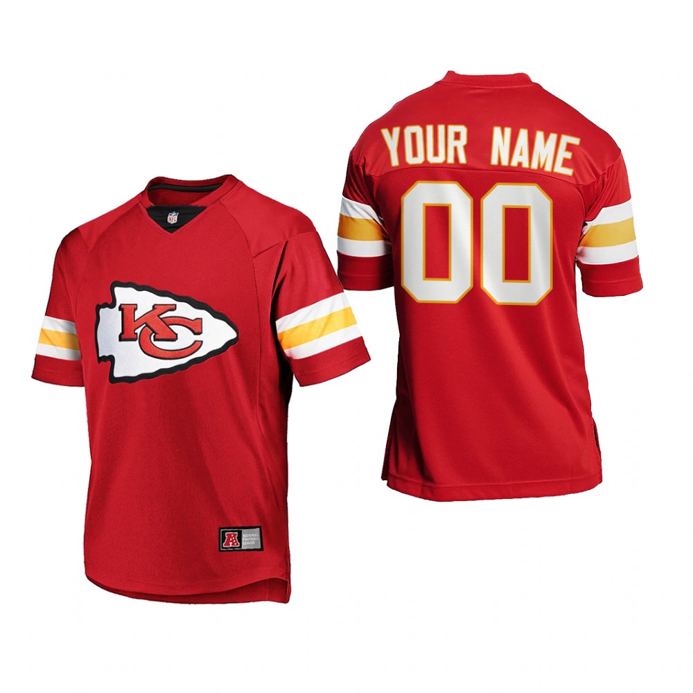 Kansas City Chiefs Custom Red New Season - Men's