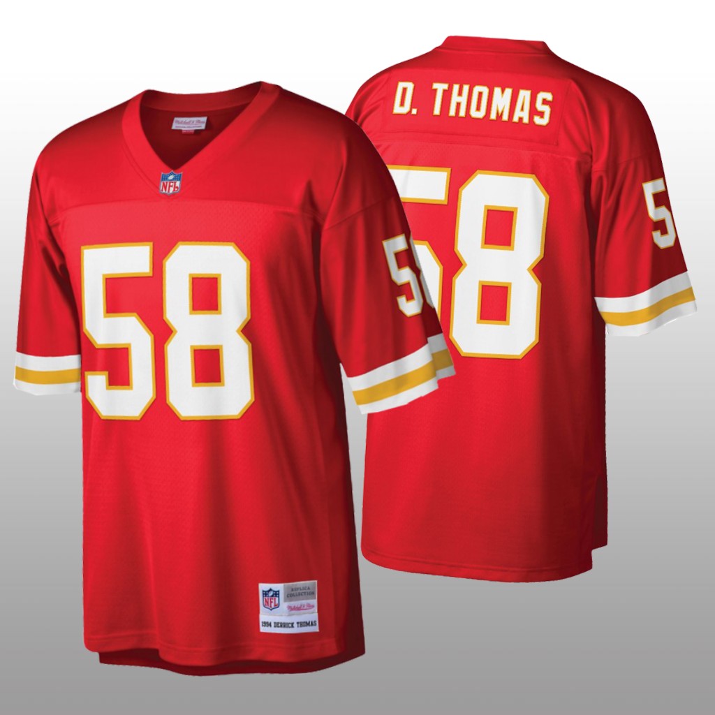 Kansas City Chiefs Derrick Thomas Mitchell & Ness Red Legacy Jersey - Men's