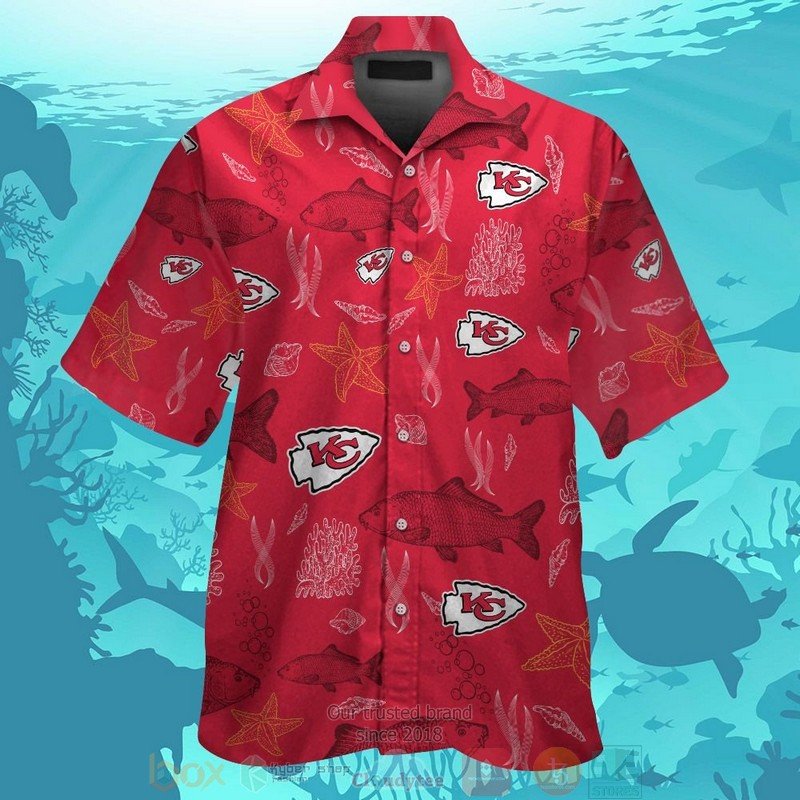 Kansas City Chiefs Fish Hawaiian Shirt