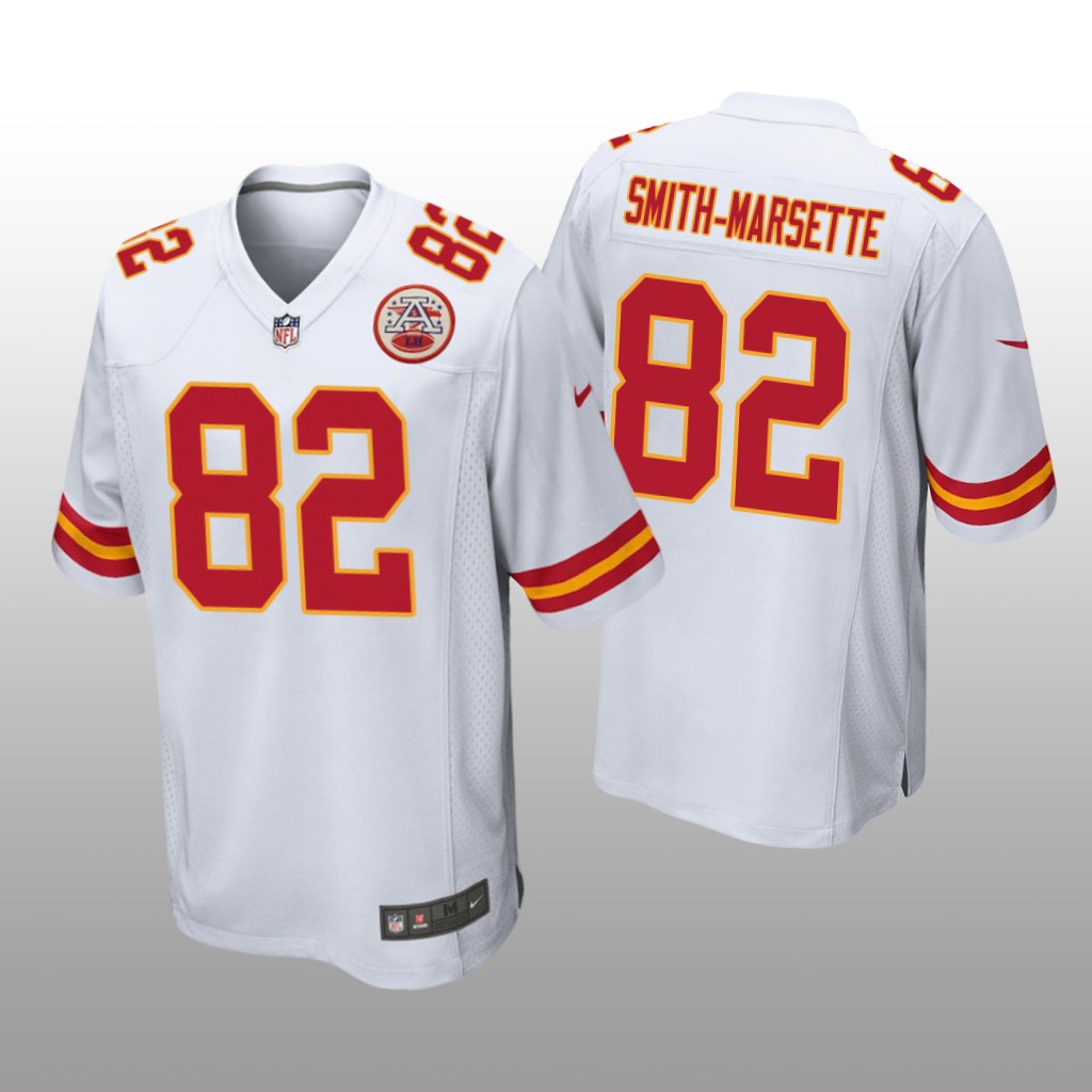 Kansas City Chiefs Ihmir Smith-Marsette White Jersey Game - Men's