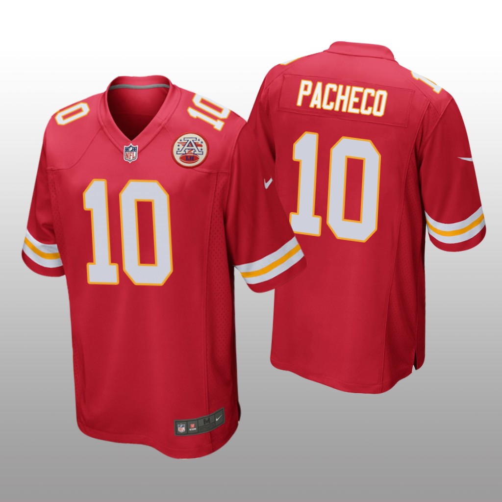 Kansas City Chiefs Isaih Pacheco Red Jersey Game - Men's