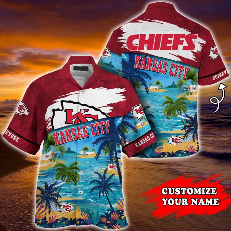 Kansas City Chiefs NFL Customized Summer – Hawaii Shirt For This Season – Gift For Sport Lovers