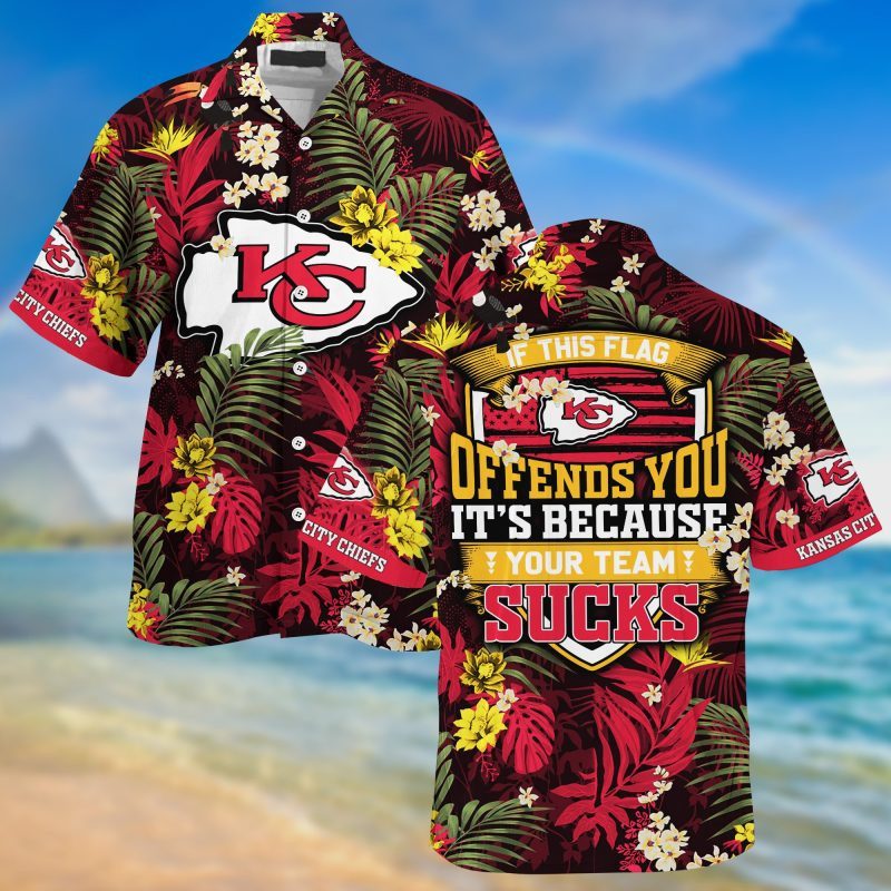 Kansas City Chiefs NFL Summer – Hawaii Shirt For This Season – Gift For Sport Lovers With Tropical Patterns