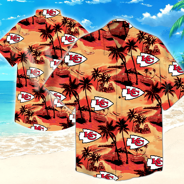 Kansas City Chiefs Nfl Tommy Bahama Hawaiian Shirt Style 2