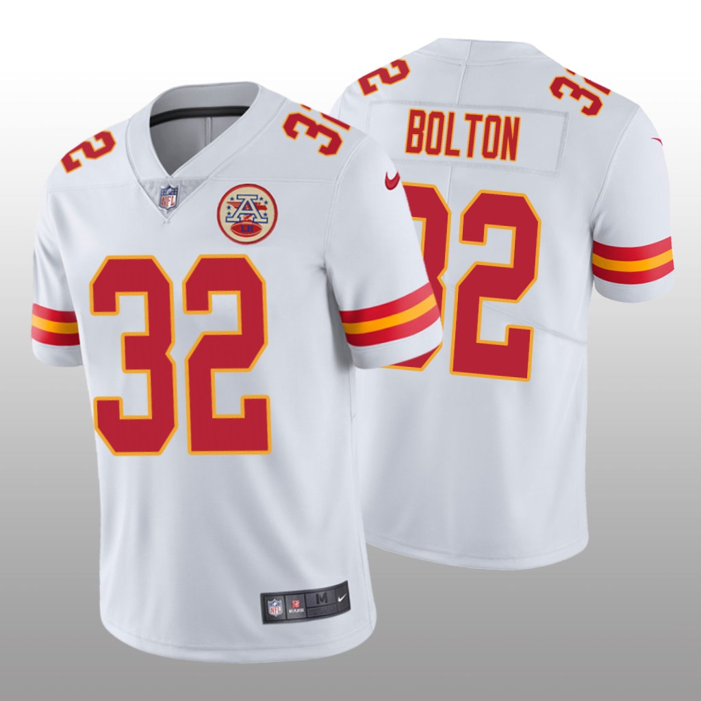 Kansas City Chiefs Nick Bolton White Jersey Vapor Limited Vapor Limited - Men's