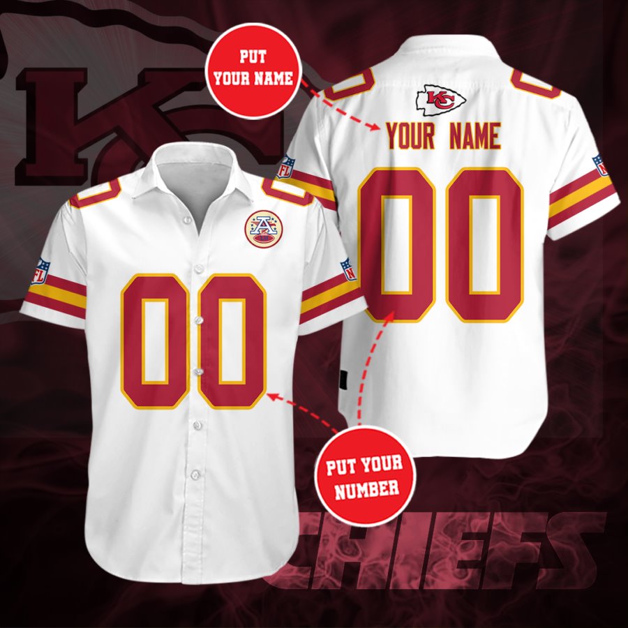 Kansas City Chiefs Team Up Hawaiian Shirt