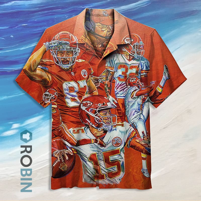 Kansas City Chiefs Vintage Hawaiian Shirt